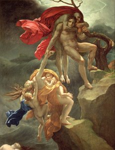 洪水、1806年頃 作： Anne Louis Girodet de Roucy Trioson